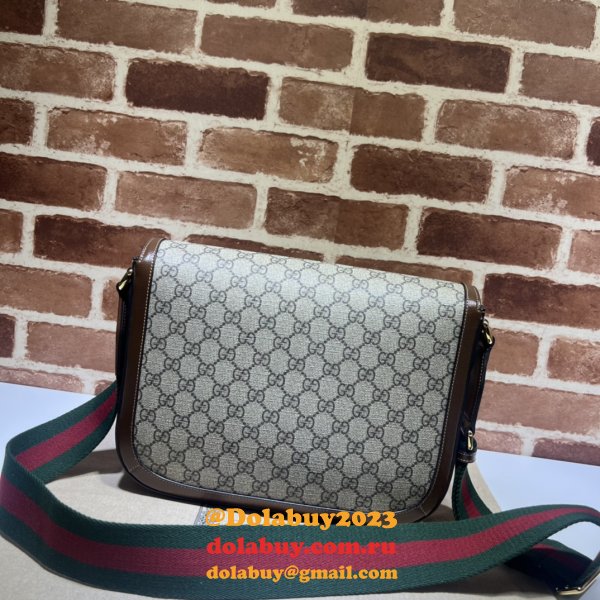 Gucci Horsebit 700457 Best 1955 Crossbody 1:1 Mirror Beige Bag