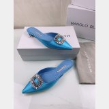 Replicas Manolo Blahnik Luxury Satin Pumps Dolabuy