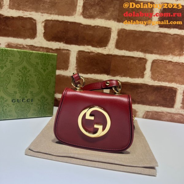 Designer Gucci High Quality 698635 Blondie Card Case Wallet