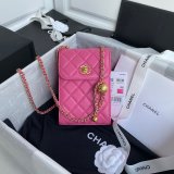 Knockoff CC Shoulder For Phone Small Leather Bag