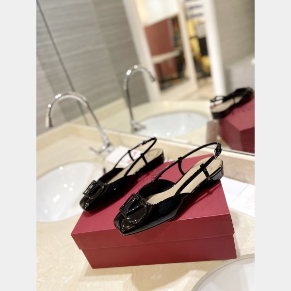 VLogo Valentino Signature Knockoff Slingback Pumps