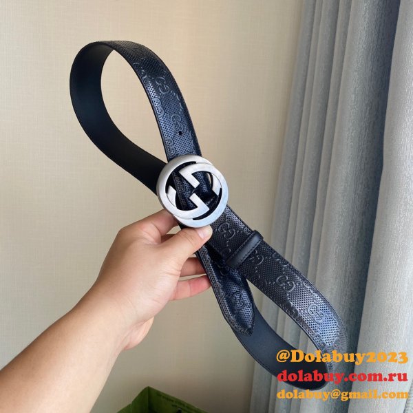 Luxury Fashion Gucci Belt 3.8cm Perfect Sale