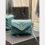 High Quality Designer Loulou Replica Saint Laurent Handbags Green Wholesale