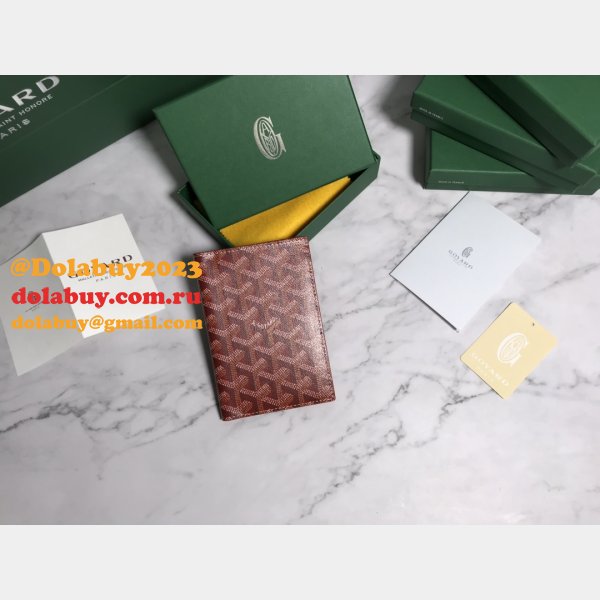 Top Quality Goyard Multi-Color Passport Best Wallet