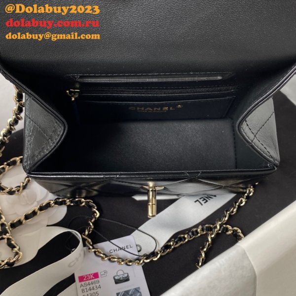 Top Quality Replicas Shiny Box Tote 1:1 Mirror AS4469 Bag