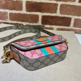 Perfect Gucci 723762 GG Top Handle Replica Web Bag