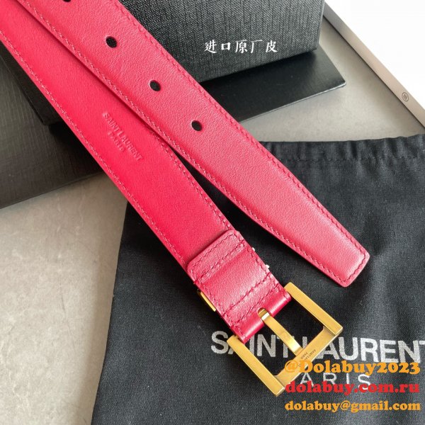 7 Star Best SAINT LAURENT REPLICAS BELT FOR SALE 20MM/30MM