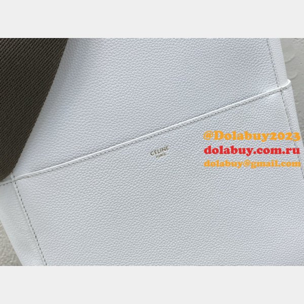 Top Quality Replica Seau Sangle Celine White Bags