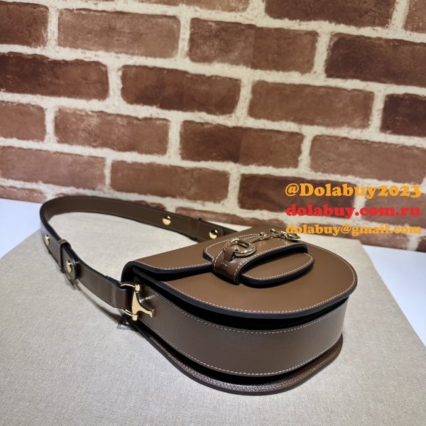 Gucci Knockoff Horsebit 1955 Crossbody Rounded 760191 AAA+ Bag