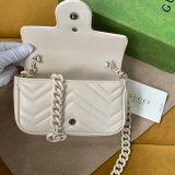 Knockoff Gucci GG Marmont matelassé leather super 699757 bag