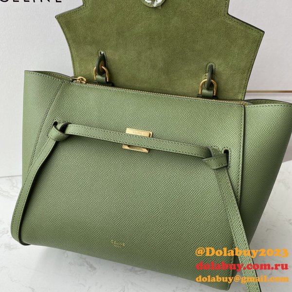 Designer 2024 Best High Quality Celine Catfish Bun Replica Belt Bag