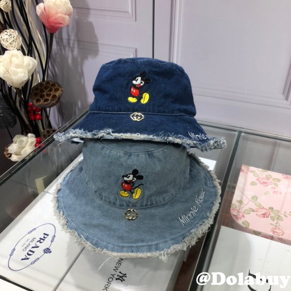 Designer Gucci Mickey fisherman High Quality hat