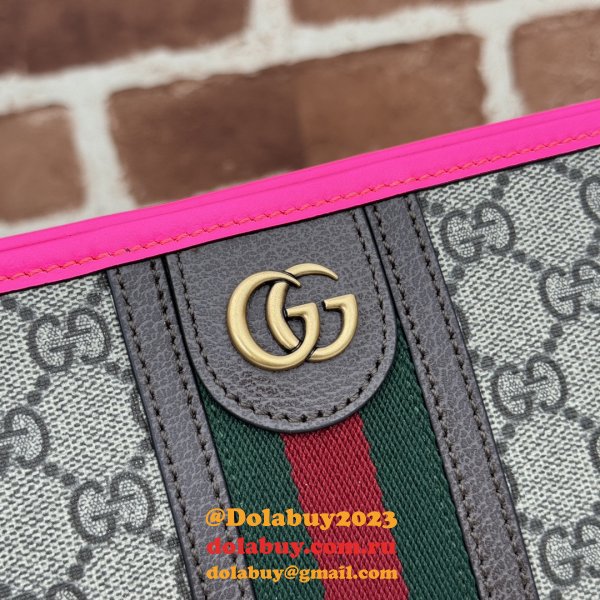 Designer Gucci Replicas 598234 Duplicate GG Supreme Ophidia Toiletry Case