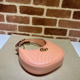 Gucci AAA+ GG Marmont half-moon-shaped 699514 Fashion bag