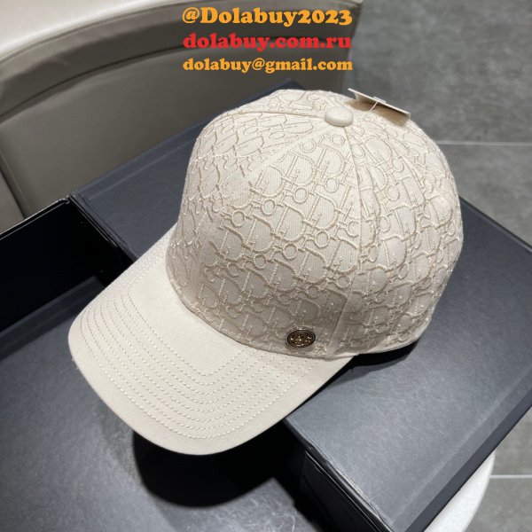 Wholesale Dior Replica AAA+ Hats Caps Outlet