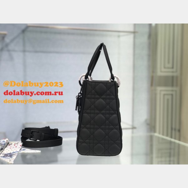 Replica Christian Dior Knockoff Lady Dior 24cm Purses