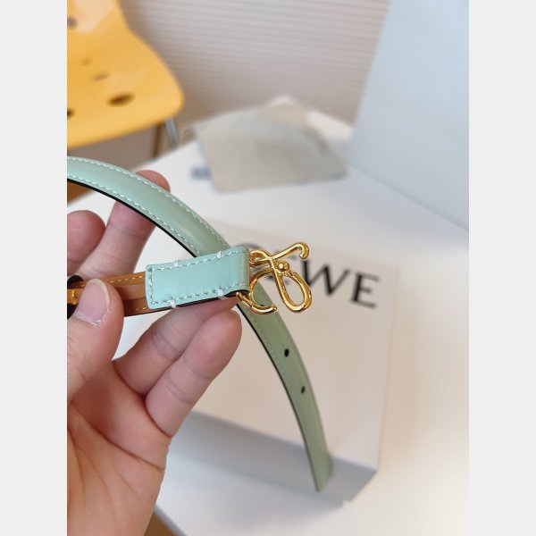 Wholesale Loewe Women Belt 1:1 Mirror Smooth 1.5cm Width