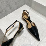 Bottega Veneta Replica Flat Pointed Toe Sandals Shoes