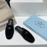 Wholesale Replica Prada 1:1 Designer Saint-Tropez Loafers Shoes