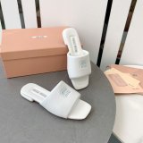 Perfect MiuMiu Bread Slippers Summer Replica Sandals