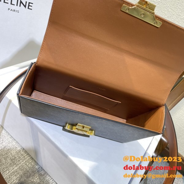 7 Star CELINE BOX TRIOMPHE Duplicate NEW BAG #199992