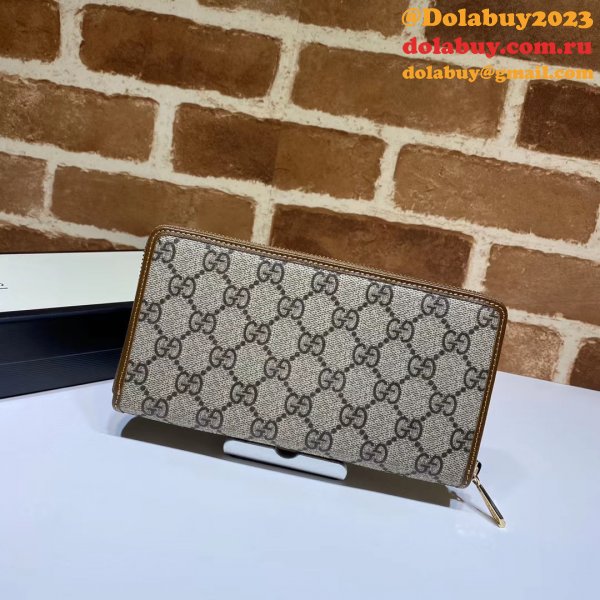 Best Gucci Replica 621889  1955 Horsebit zip around wallet