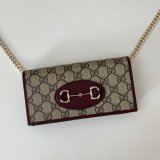 Gucci 1:1 Mirror Best Horsebit 1955 Wallet Chain 621892 Bag