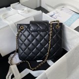 Shop Duplicate High Quality 2024 Cruise Shoulder Black AS4596 Bag