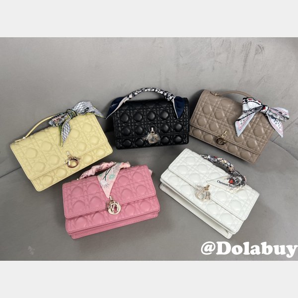 Luxury MISS DIOR LAMBSKIN 9212 Fashion LADY BAG