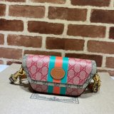 Perfect Gucci 723762 GG Top Handle Replica Web Bag