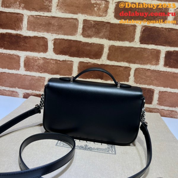 Petite GG Gucci 1:1 Mirror Shoulder 739722 Crossbody Fake Bag