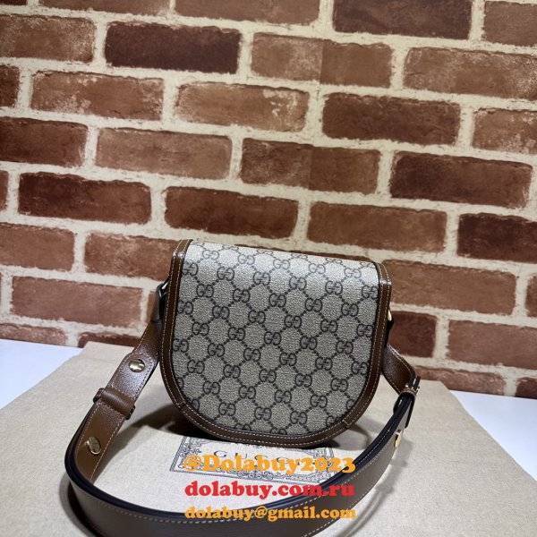 Buy AAAA Gucci 760191 Horsebit Rounded Fake Designer Bags