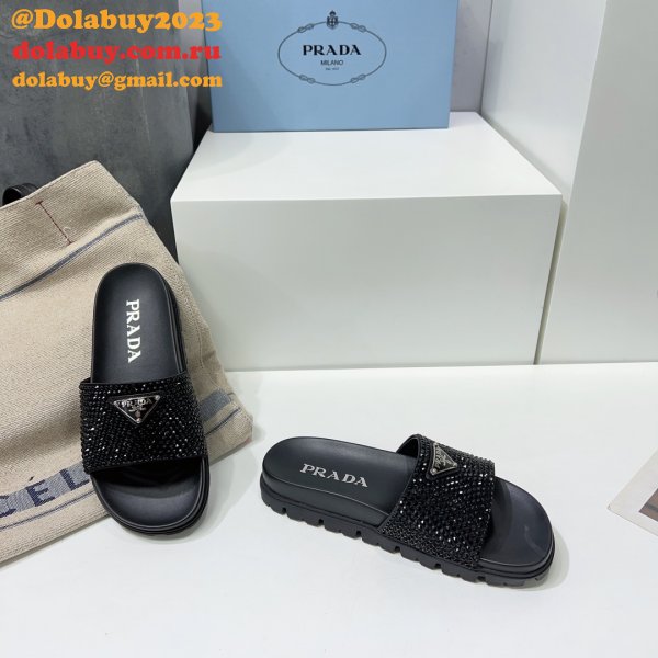 Our Dolabuy Webstore Prada Replica High Quality Flat Sandals