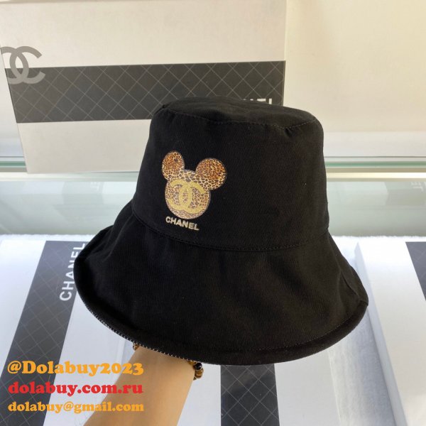 Wholesale CC new double-sided wearable Mickey fisherman hat