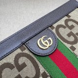 Gucci 503877 UK GG Supreme Ophidia Small Chain-Strap Shoulder Purses