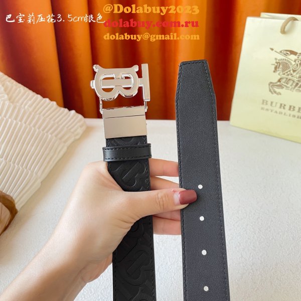 Replica Best Burberry Belt 35MM For Sale