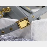 Best Replica Dior Bobby Bag Gray Box Calfskin