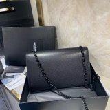 REPLICA SAINT LAURENT KATE BAG 5868006 BLACK ON BLACK