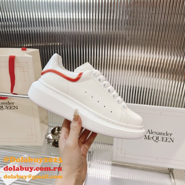 Top Quality ALEXANDER REPLICA women/men white shoes