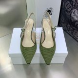 Dior J'Adior Slingback Replica Macrame Pumps Shoes