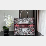 Dior 1:1 Mirror CD Book Tote Top Designer Replica Bags