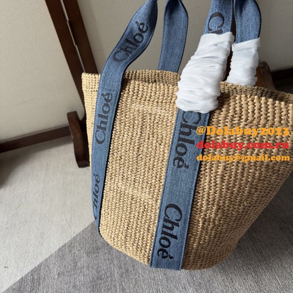 7 Star Luxury Chloe Large Woody Basket BAG