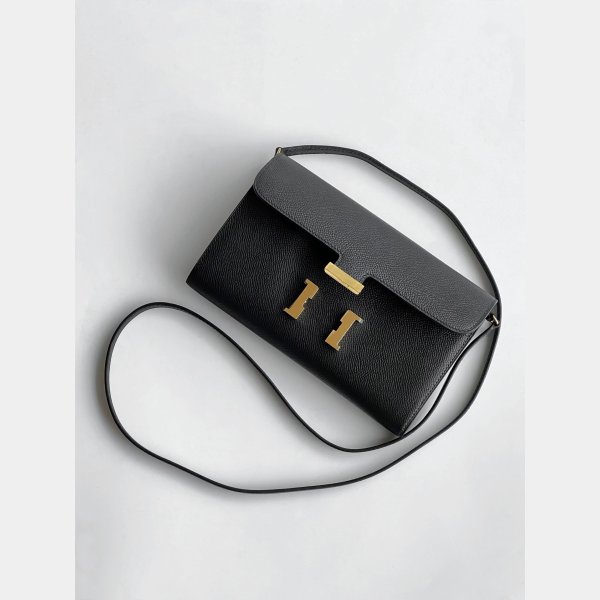 Luxury hermes constance to go epsom H clutch