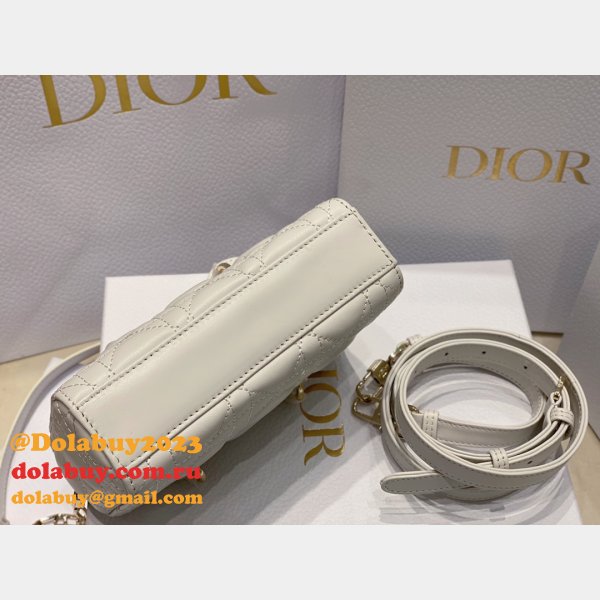 Designer Replica Dior D-joy 16CM Pink Bags For Sale