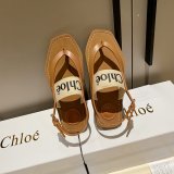 Designer Slippers Dupe AAAAA Replica Chloe Flip Flops