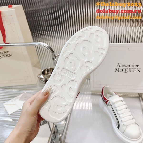 Top Quality ALEXANDER REPLICA women/men white shoes