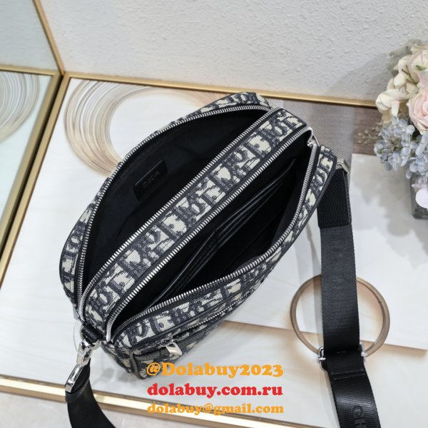 High Quality Replica UA Christian Dior Safari Messenger Mens Bag