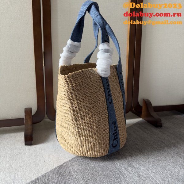 7 Star Luxury Chloe Large Woody Basket BAG