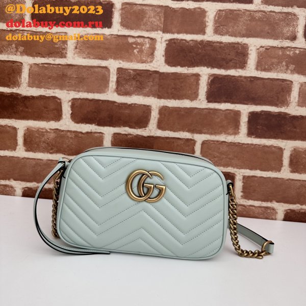 Faux Gucci Matelassé Shoulder GG Marmont Replica Top Bag