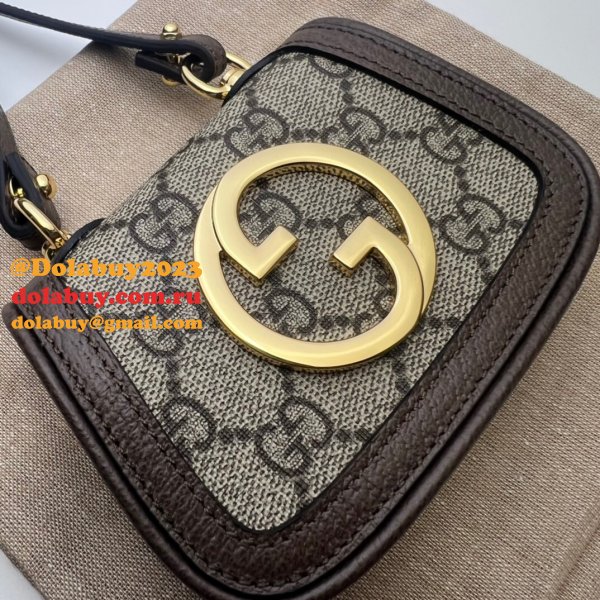 UK Gucci Knockoff 698635 Blondie Card Case Wallet